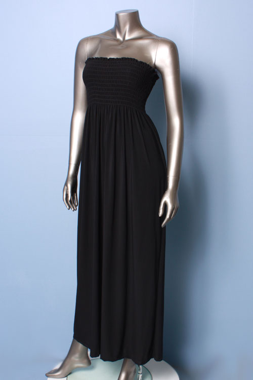 Strapless Maxi Dress